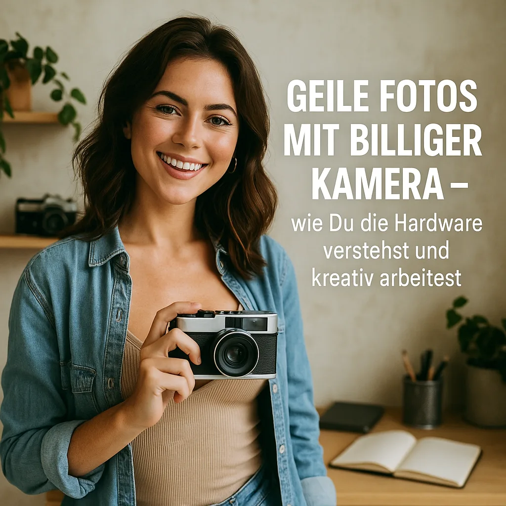 Geile Fotos mit billiger Kamera – wie Du die Hardware verstehst und kreativ arbeitest