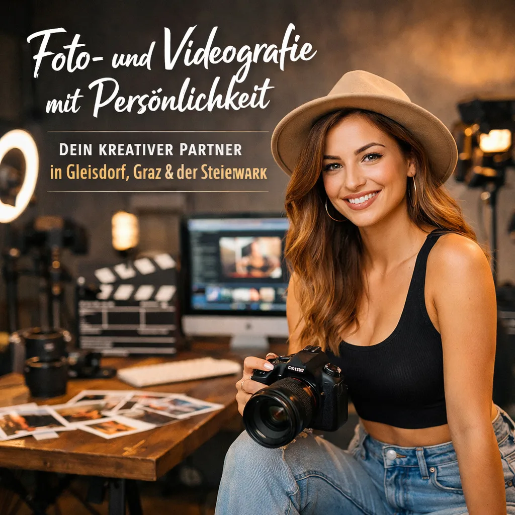 Foto- und Videografie mit Persönlichkeit – Dein kreativer Partner in Gleisdorf, Graz und der Steiermark