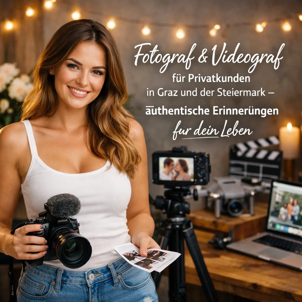 Fotograf & Videograf für Privatkunden in Graz und der Steiermark – authentische Erinnerungen für dein Leben Fotograf & Videograf für Privatkunden in Graz und der Steiermark – authentische Erinnerungen für dein Leben
