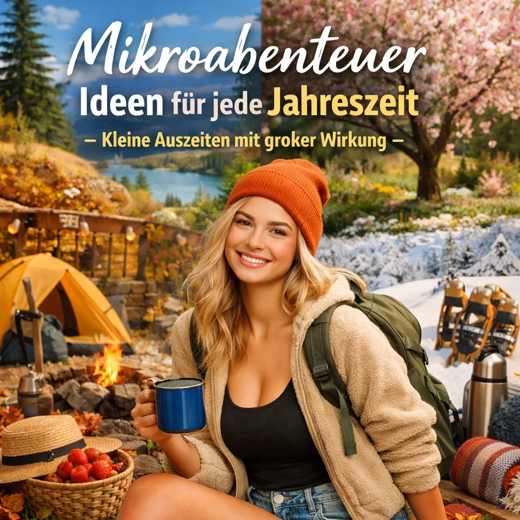 Mikroabenteuer Ideen für jede Jahreszeit – kleine Auszeiten mit großer Wirkung