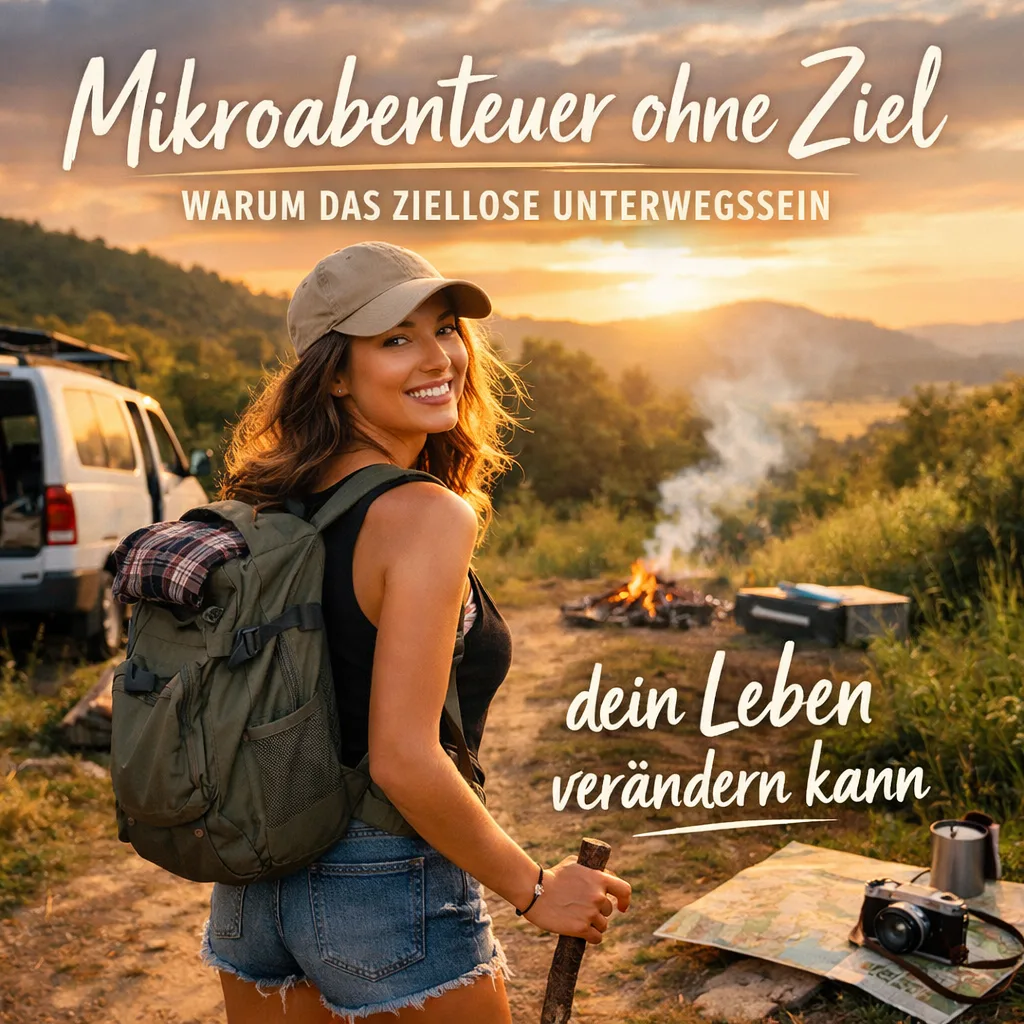Mikroabenteuer ohne Ziel – warum das ziellose Unterwegssein dein Leben verändern kann