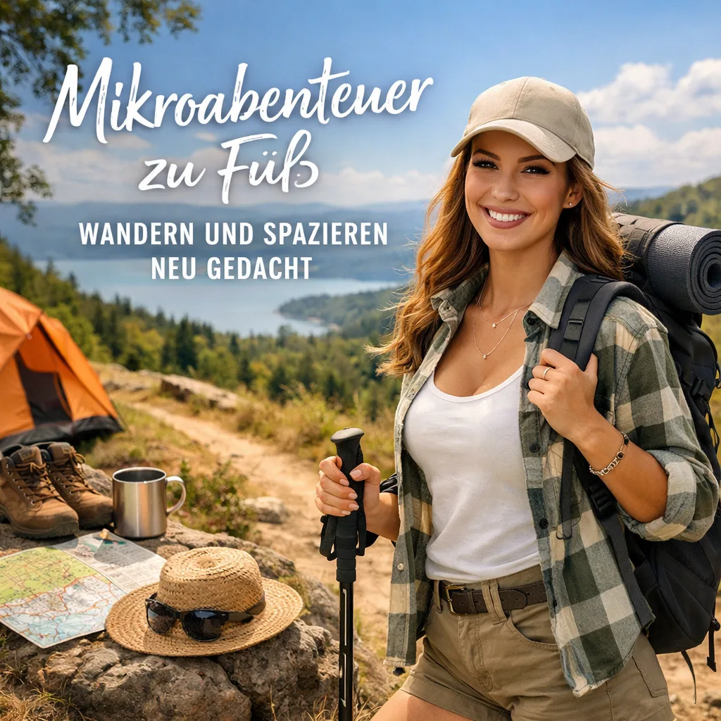 Mikroabenteuer zu Fuß: Wandern und Spazieren neu gedacht