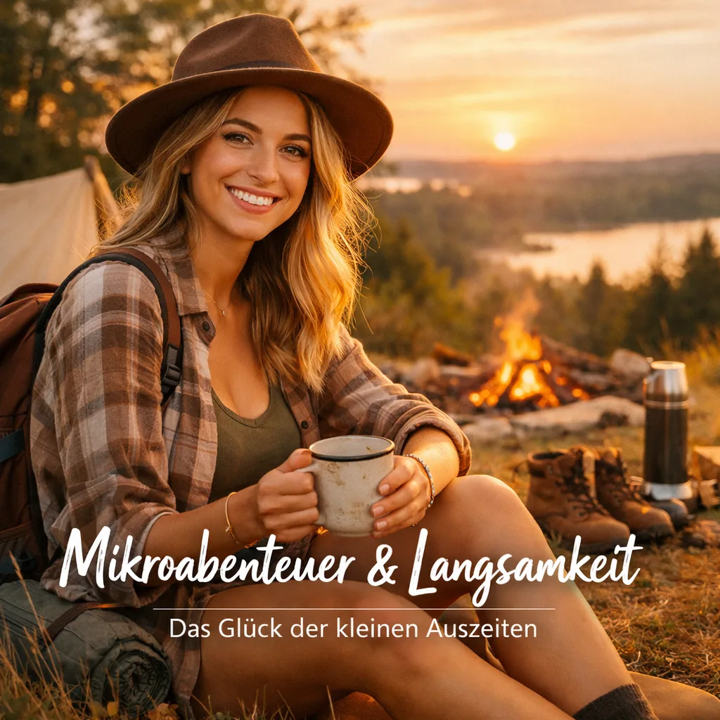 Mikroabenteuer und Langsamkeit – warum das kleine Erleben heute größer ist als jede Fernreise