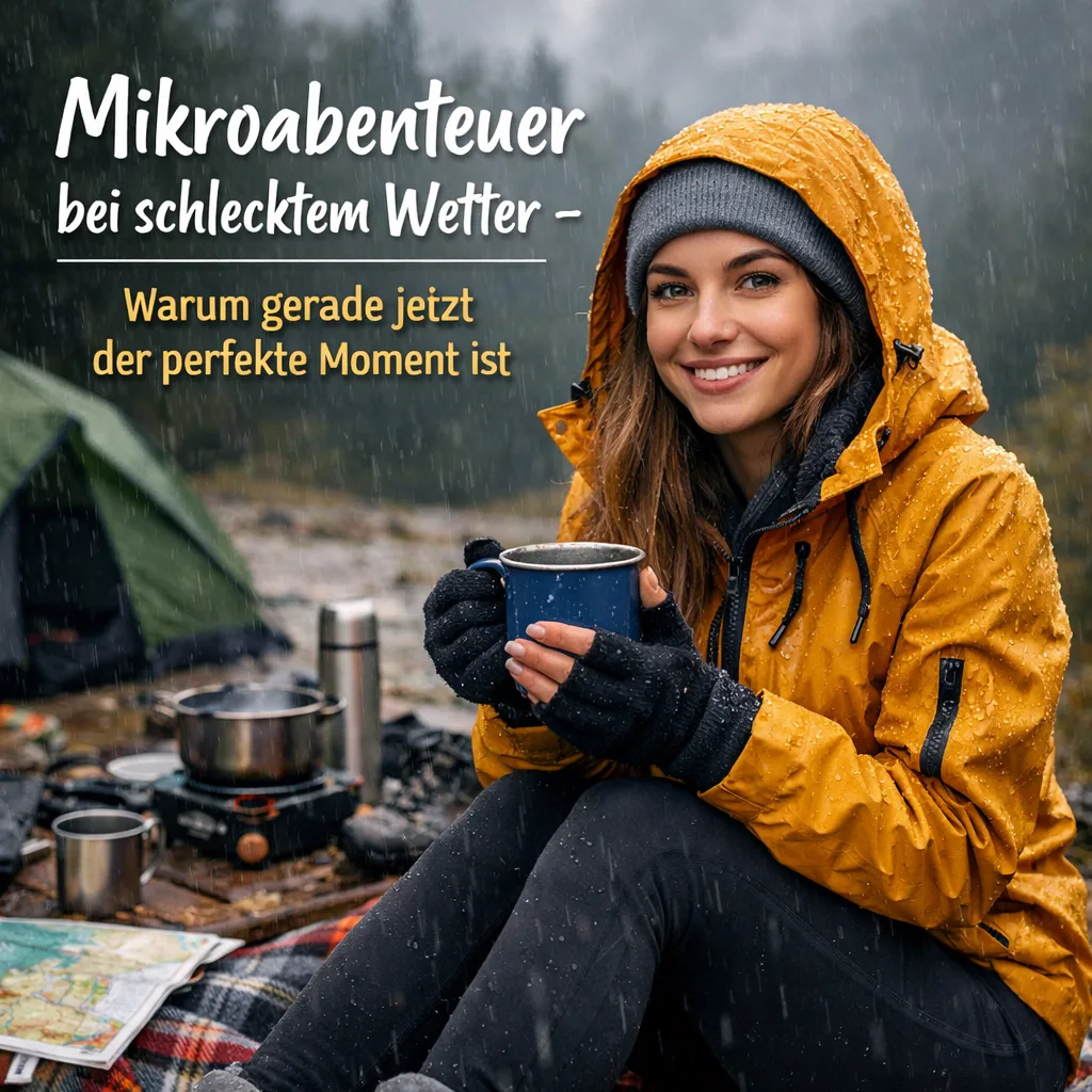 Mikroabenteuer bei schlechtem Wetter – warum gerade jetzt der perfekte Moment ist