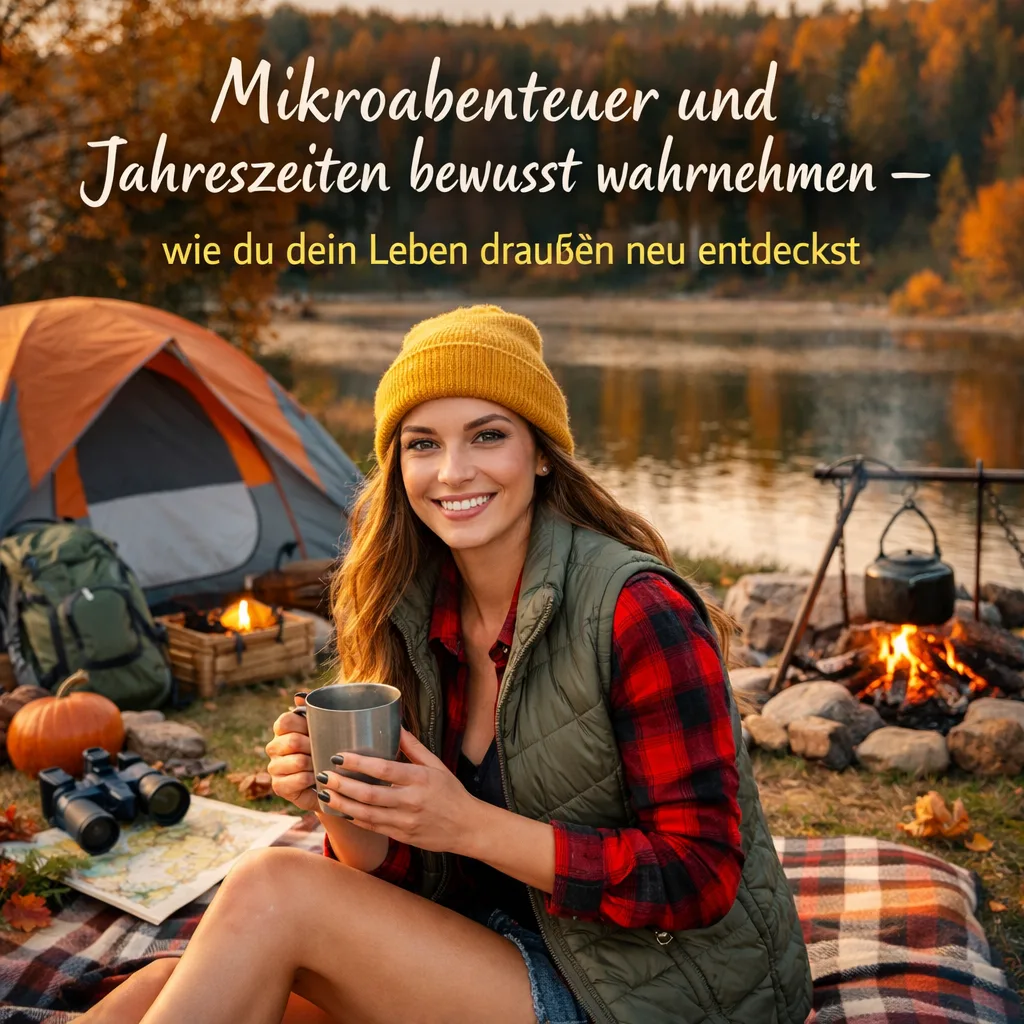 Mikroabenteuer und Jahreszeiten bewusst wahrnehmen – wie du dein Leben draußen neu entdeckst