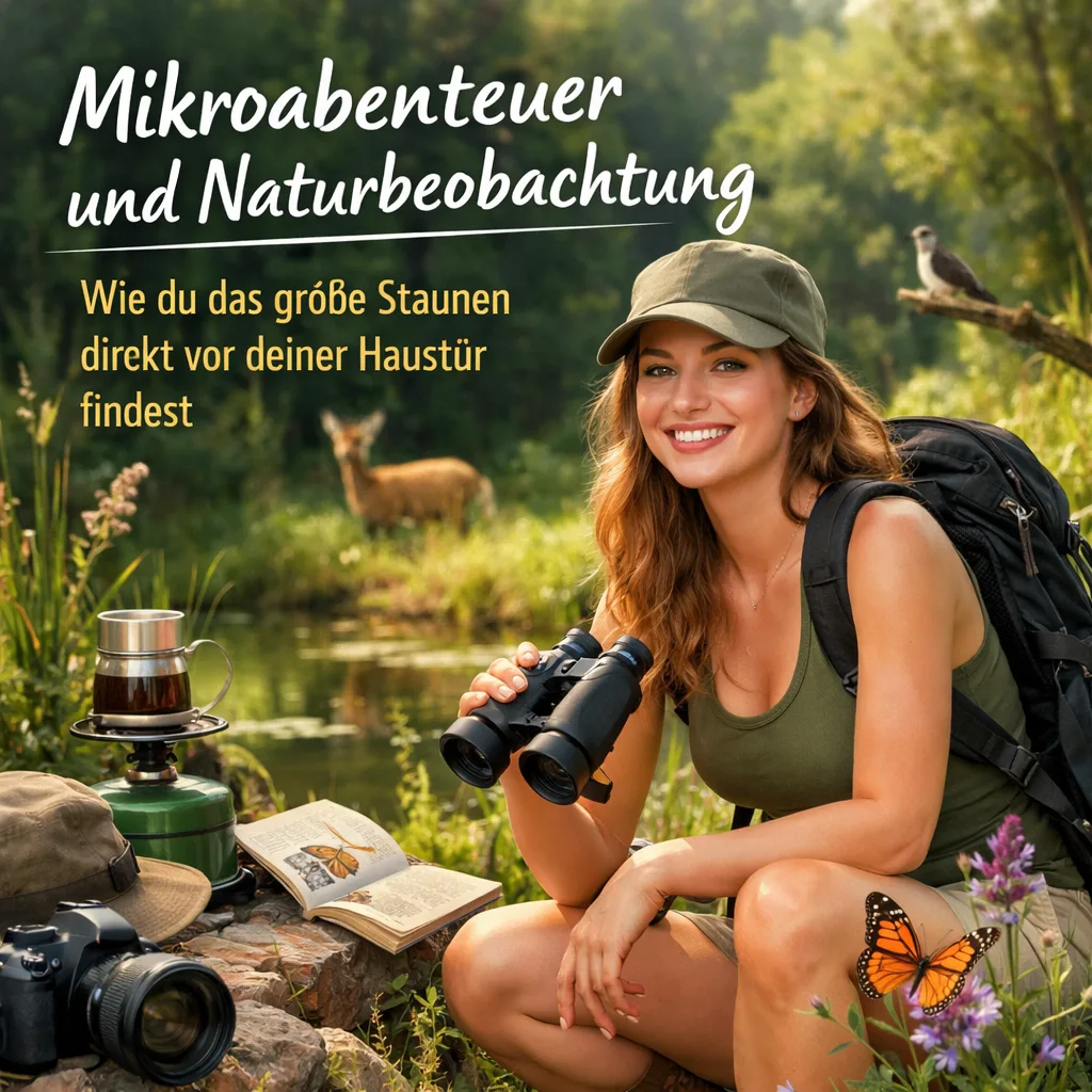 Mikroabenteuer und Naturbeobachtung – wie du das große Staunen direkt vor deiner Haustür findest
