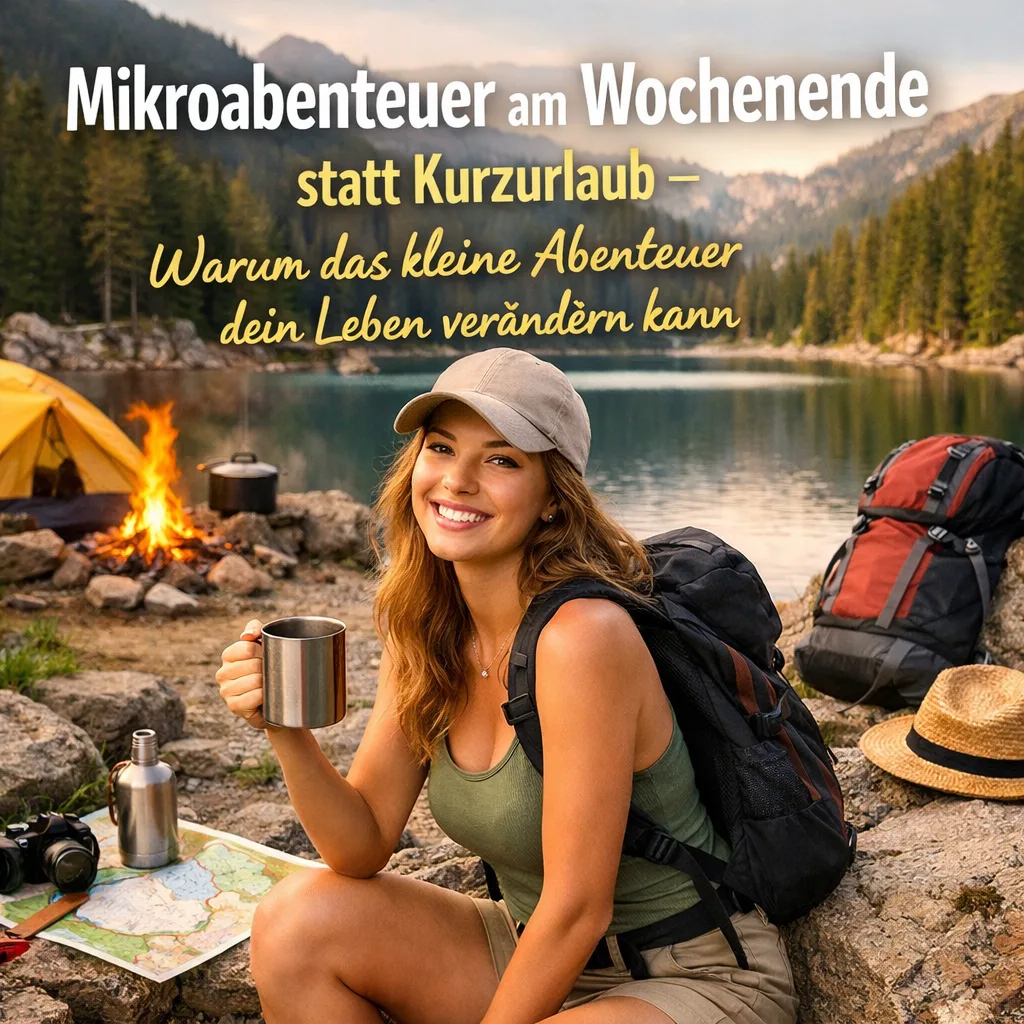 Mikroabenteuer am Wochenende statt Kurzurlaub – warum das kleine Abenteuer dein Leben verändern kann