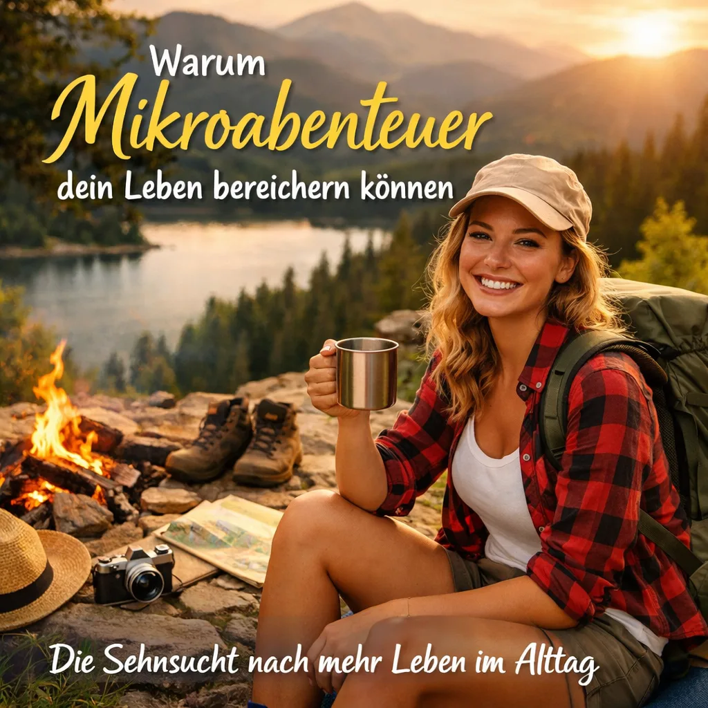 Warum Mikroabenteuer dein Leben bereichern können. Die Sehnsucht nach mehr Leben im Alltag
