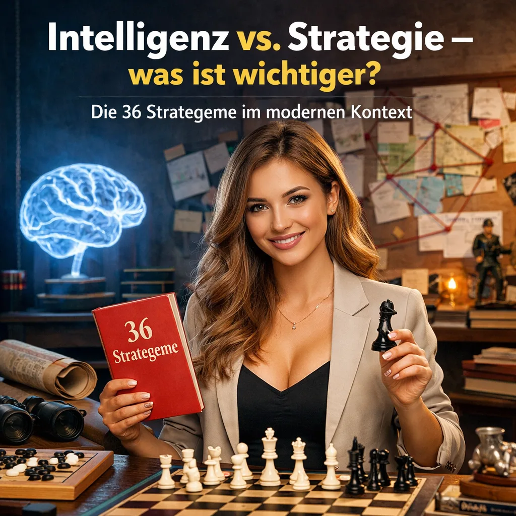 Intelligenz vs. Strategie – was ist wichtiger? Die 36 Strategeme im modernen Kontext