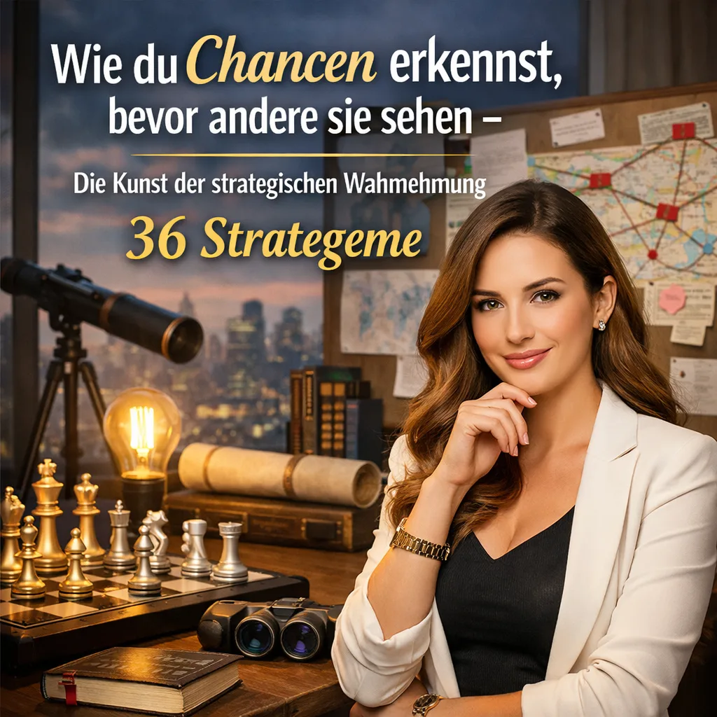 Wie du Chancen erkennst, bevor andere sie sehen – Die Kunst der strategischen Wahrnehmung 36 Strategeme
