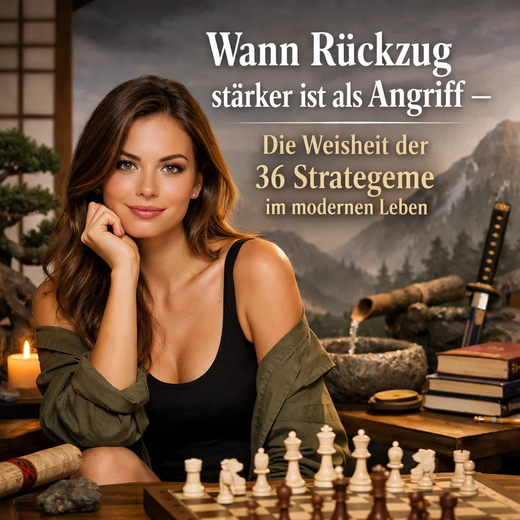 Wann Rückzug stärker ist als Angriff – Die Weisheit der 36 Strategeme im modernen Leben