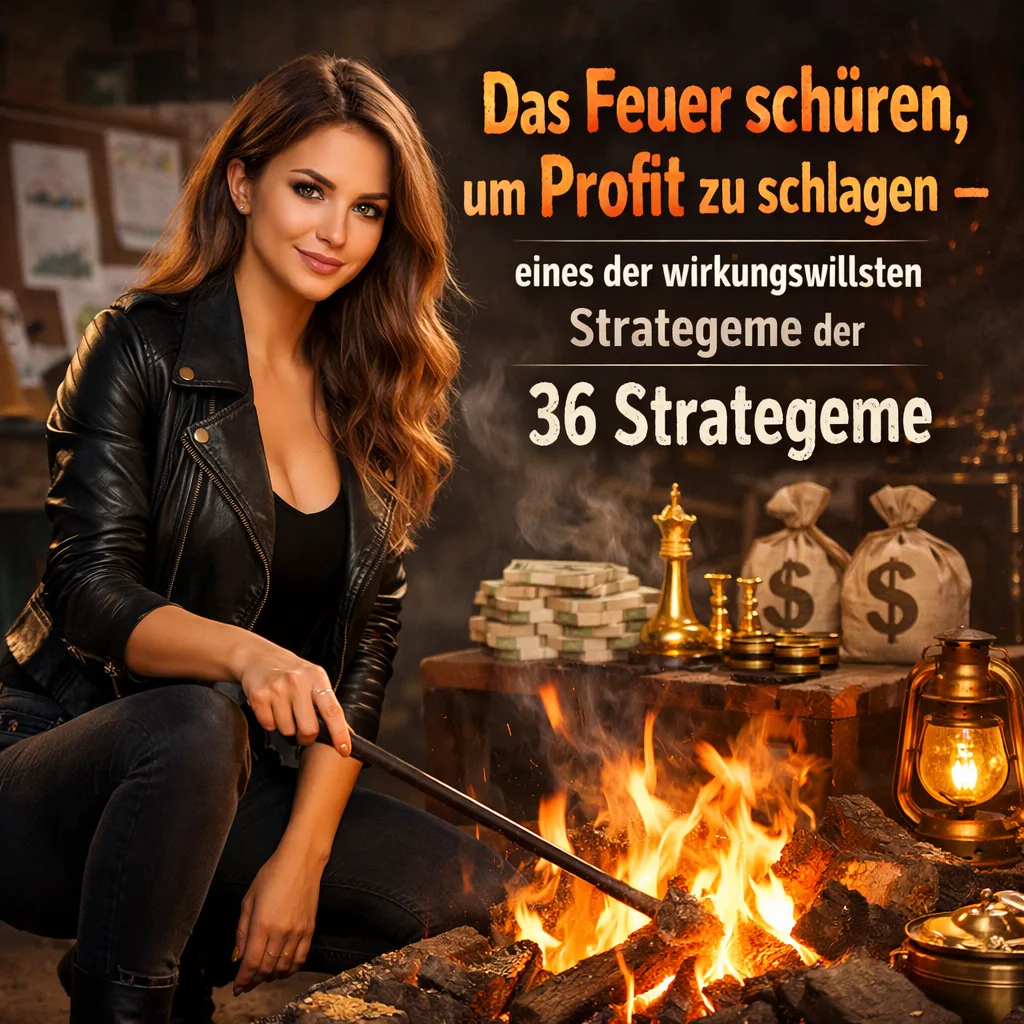 Das Feuer schüren, um Profit zu schlagen – eines der wirkungsvollsten Strategeme der 36 Strategeme