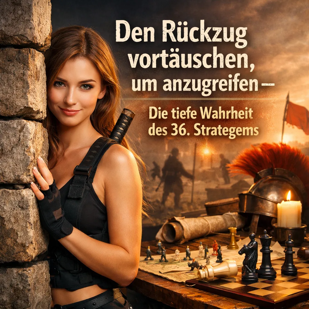 Den Rückzug vortäuschen, um anzugreifen – Die tiefe Wahrheit des 36. Strategems