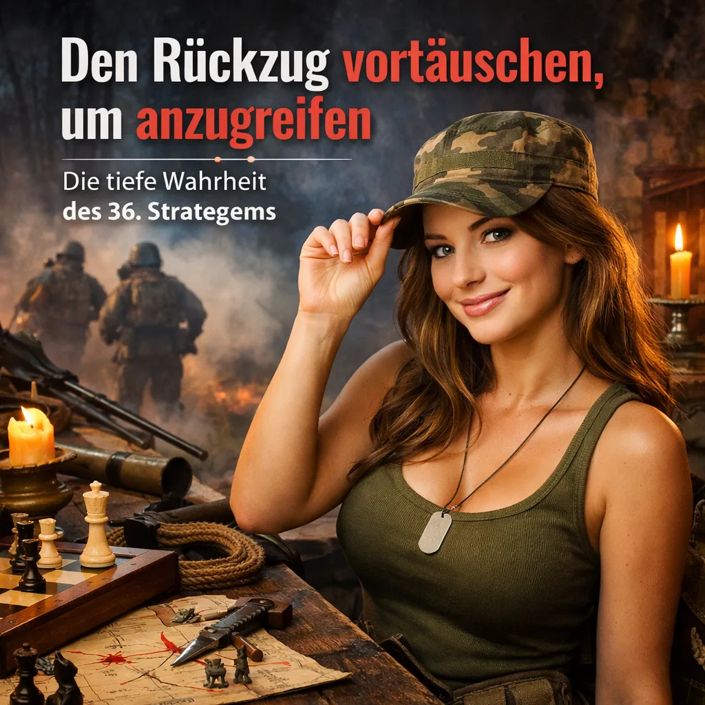 Den Rückzug vortäuschen, um anzugreifen – Die tiefe Wahrheit des 36. Strategems