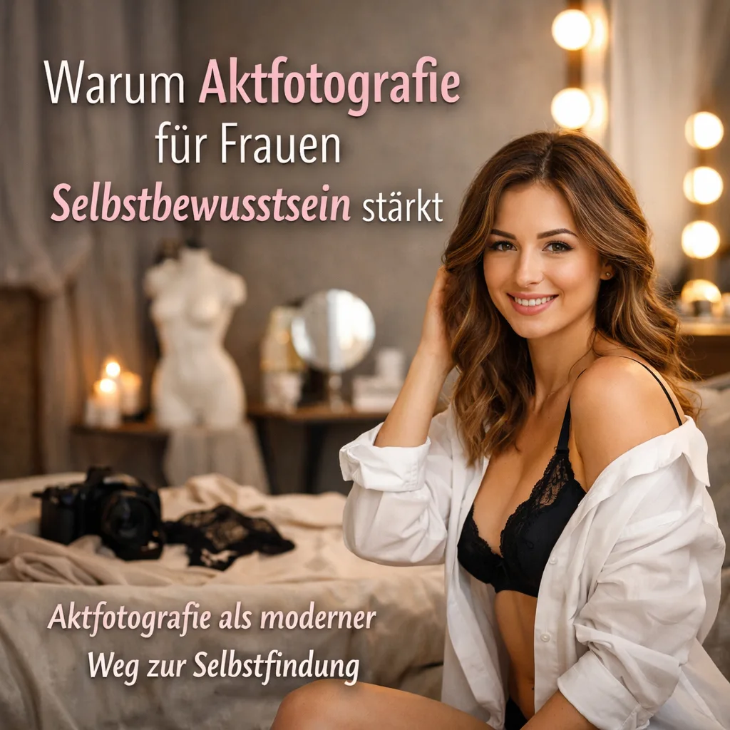 Warum Aktfotografie für Frauen Selbstbewusstsein stärkt. Aktfotografie als moderner Weg zur Selbstfindung