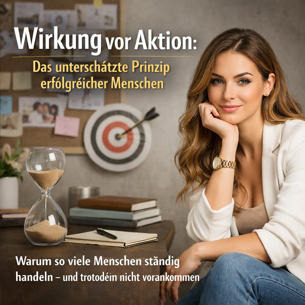 Wirkung vor Aktion: Das unterschätzte Prinzip erfolgreicher Menschen. Warum so viele Menschen ständig handeln – und trotzdem nicht vorankommen