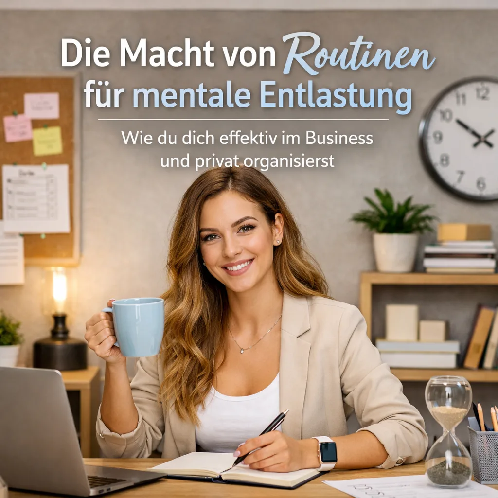 Die Macht von Routinen für mentale Entlastung – Wie du dich effektiv im Business und privat organisierst