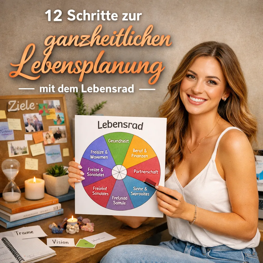 12 Schritte zur ganzheitlichen Lebensplanung mit dem Lebensrad