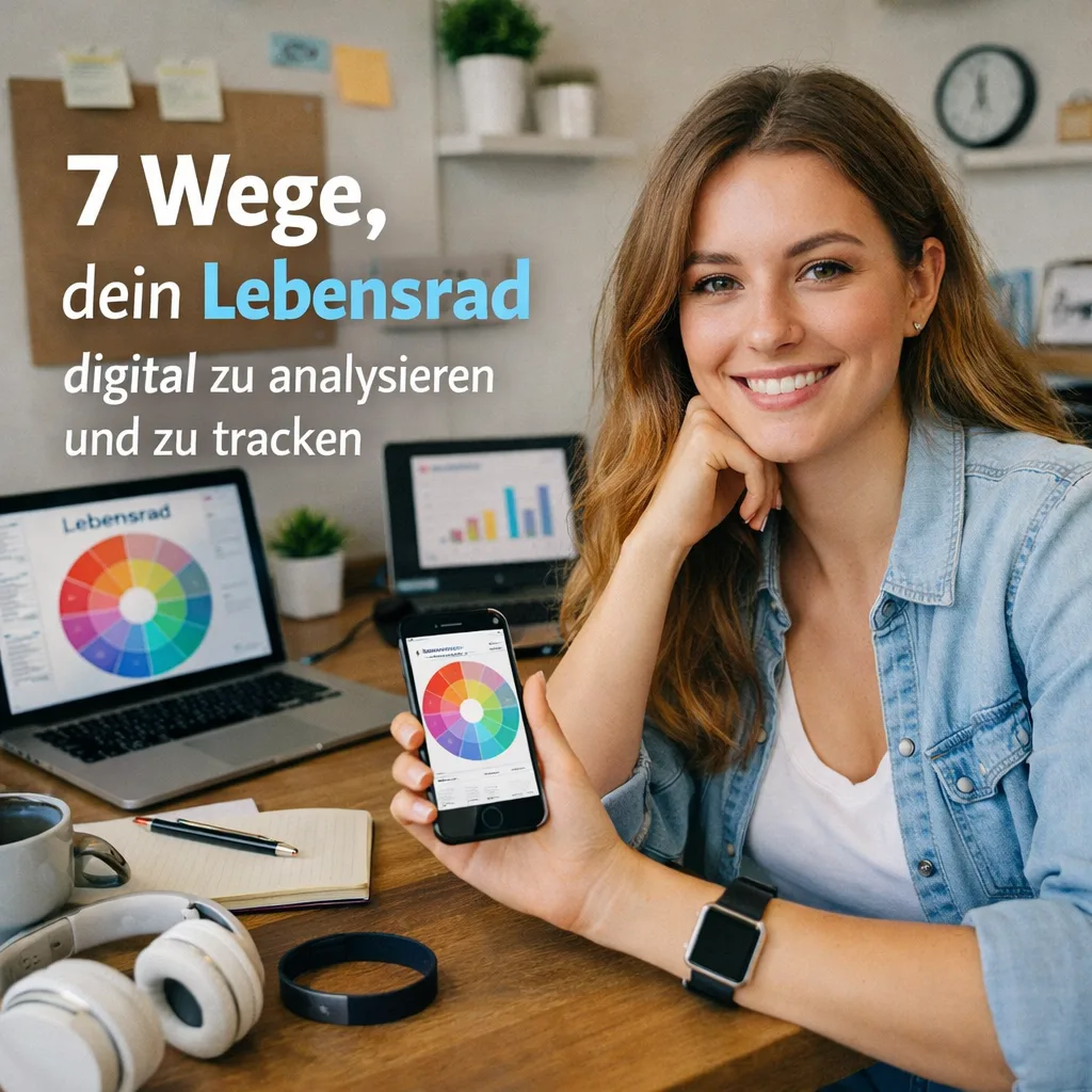 7 Wege, dein Lebensrad digital zu analysieren und zu tracken