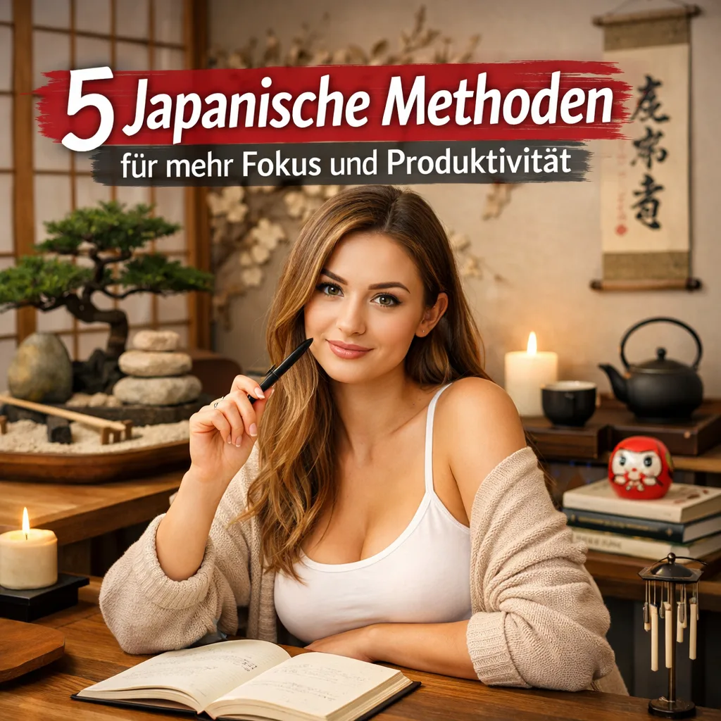 5 japanische Methoden für mehr Fokus und Produktivität