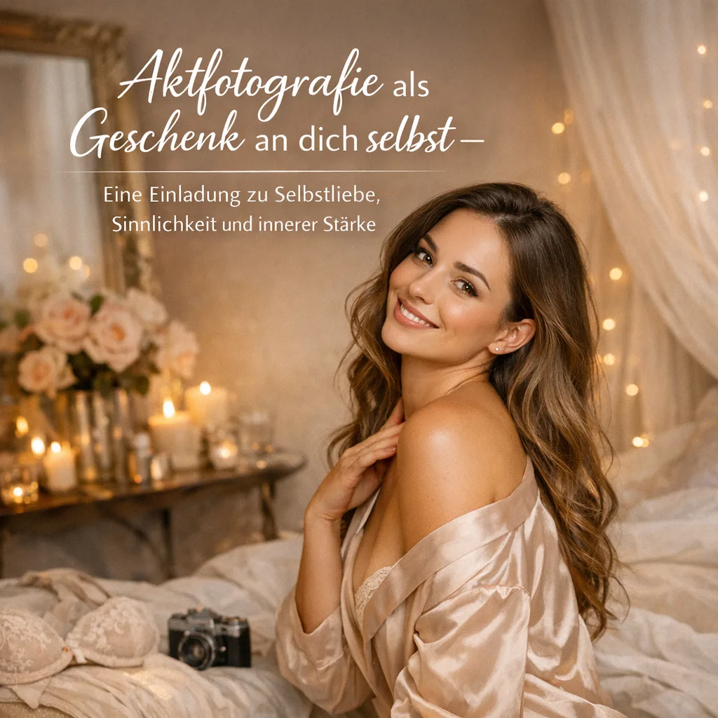 Aktfotografie als Geschenk an dich selbst – eine Einladung zu Selbstliebe, Sinnlichkeit und innerer Stärke