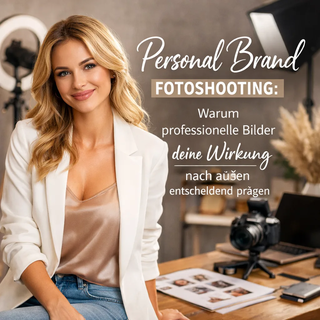 Personal Brand Fotoshooting: Warum professionelle Bilder deine Wirkung nach außen entscheidend prägen