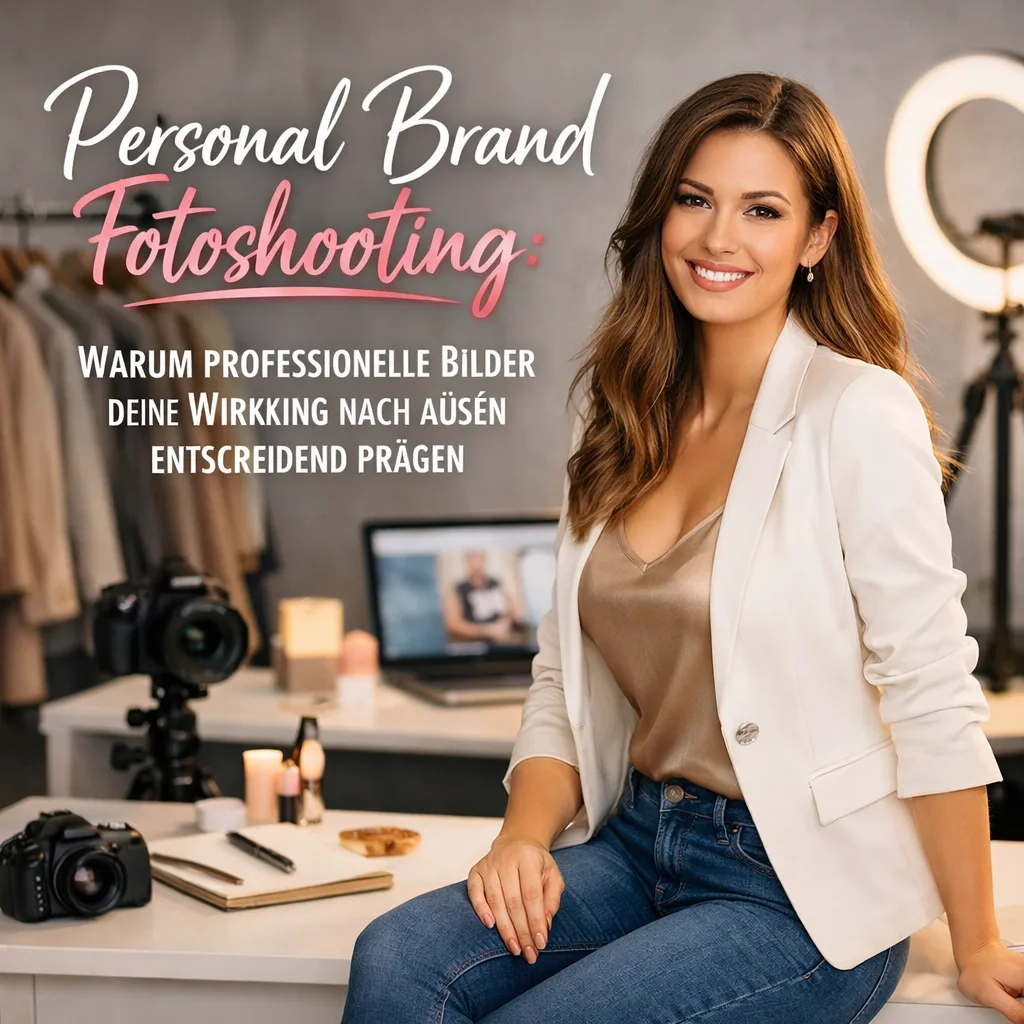 Personal Brand Fotoshooting: Warum professionelle Bilder deine Wirkung nach außen entscheidend prägen