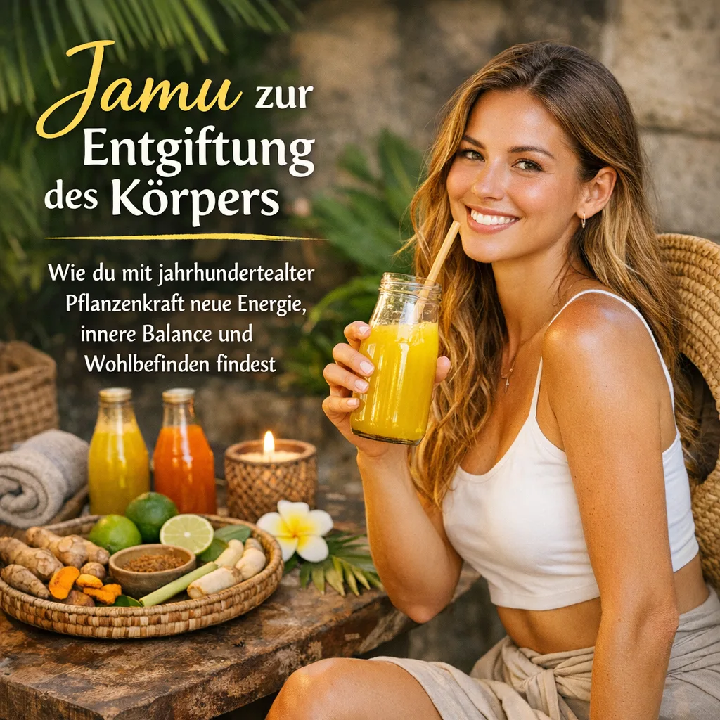 Jamu zur Entgiftung des Körpers – Wie du mit jahrhundertealter Pflanzenkraft neue Energie, innere Balance und Wohlbefinden findest