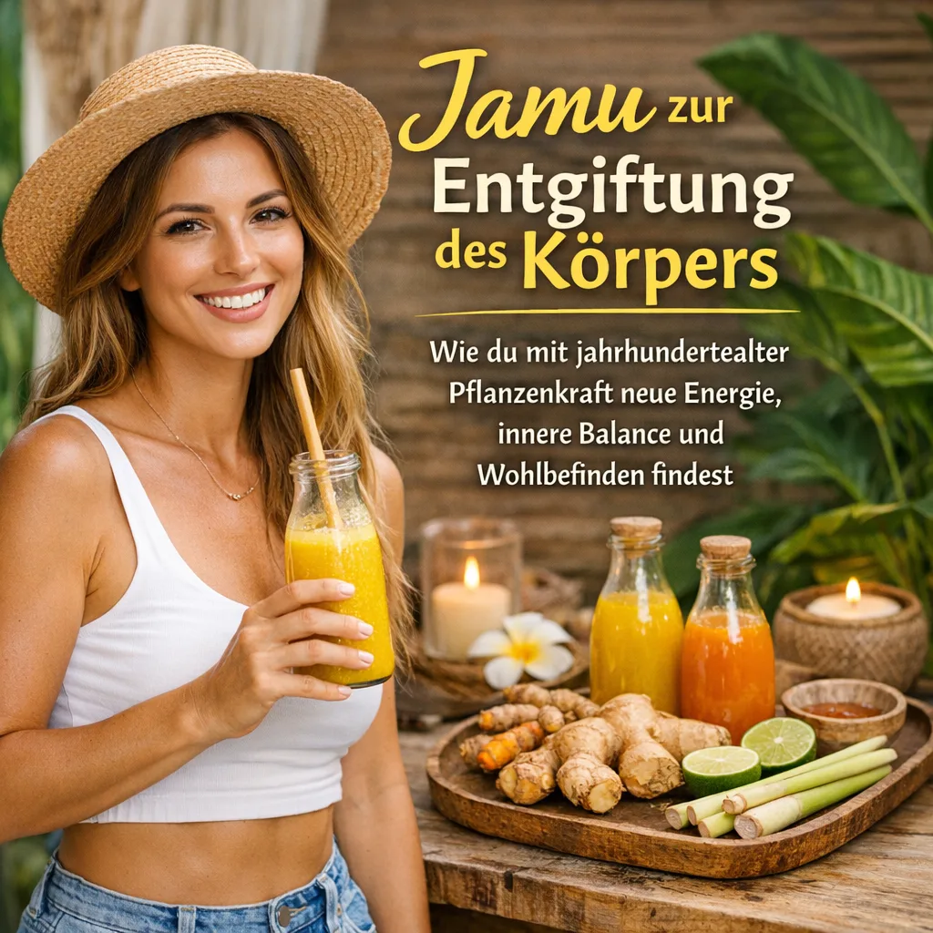 Jamu zur Entgiftung des Körpers – Wie du mit jahrhundertealter Pflanzenkraft neue Energie, innere Balance und Wohlbefinden findest