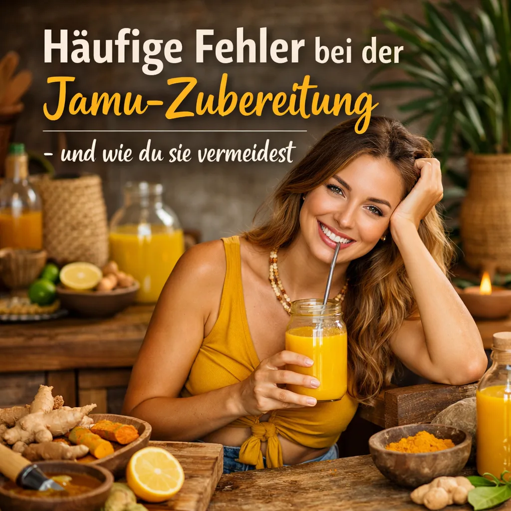 Häufige Fehler bei der Jamu-Zubereitung – und wie du sie vermeidest