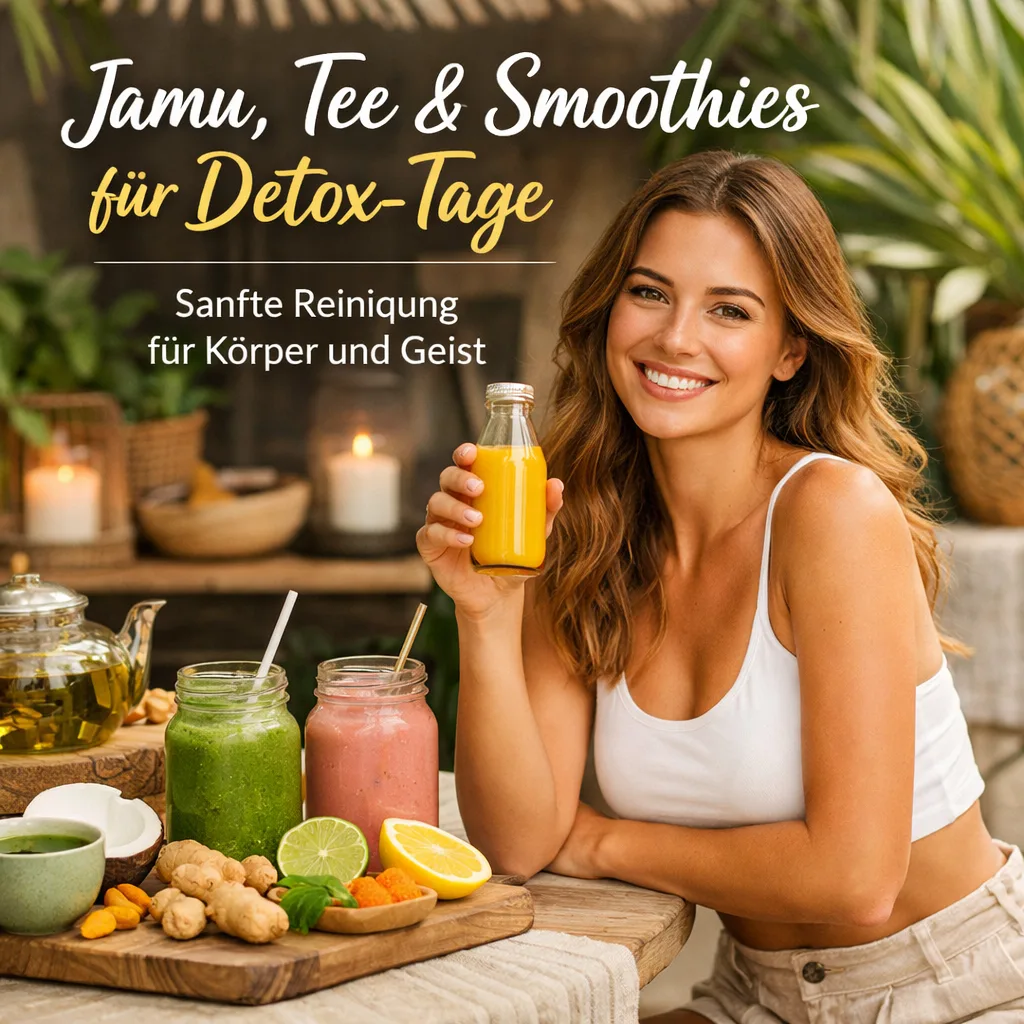 Jamu, Tee & Smoothies für Detox-Tage – sanfte Reinigung für Körper und Geist