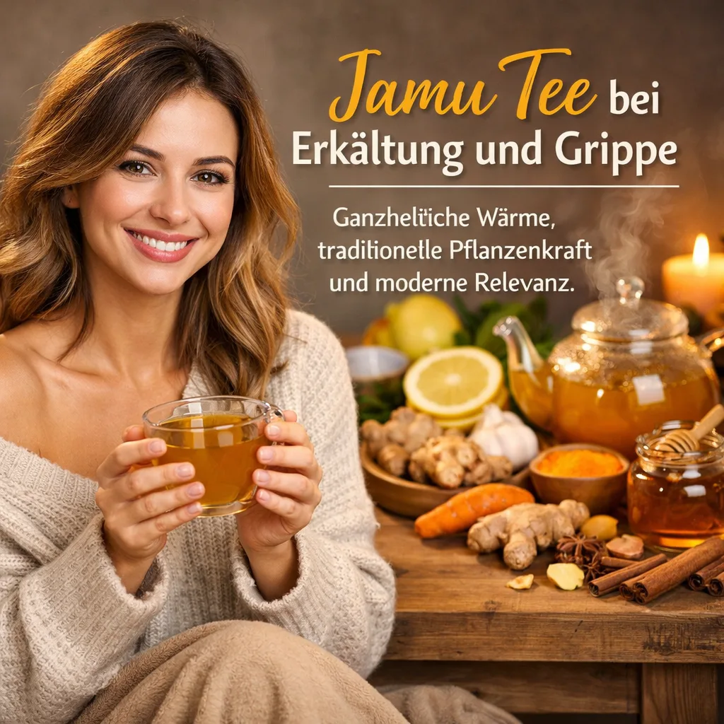 Jamu Tee bei Erkältung und Grippe – ganzheitliche Wärme, traditionelle Pflanzenkraft und moderne Relevanz