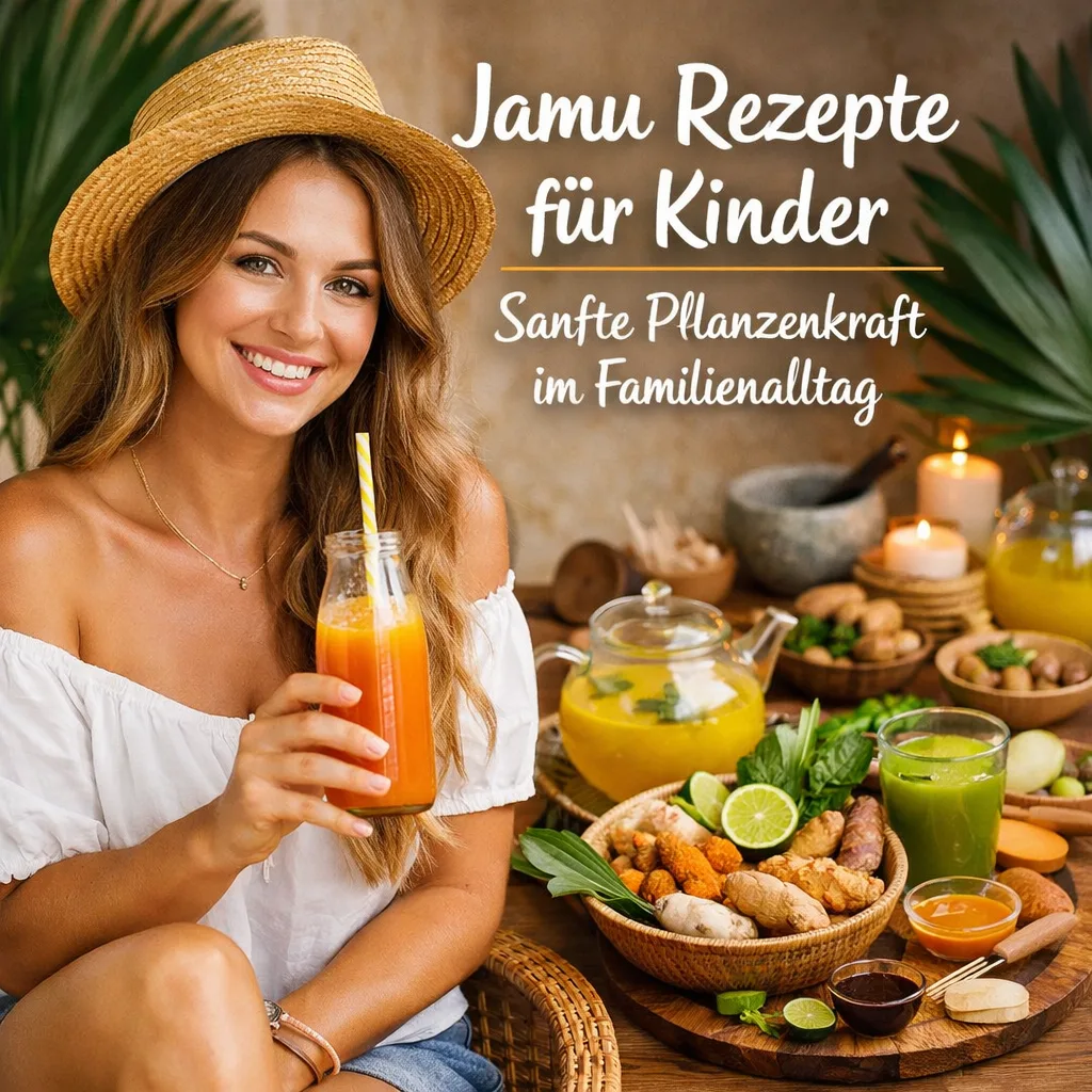 Jamu Rezepte für Kinder – sanfte Pflanzenkraft im Familienalltag