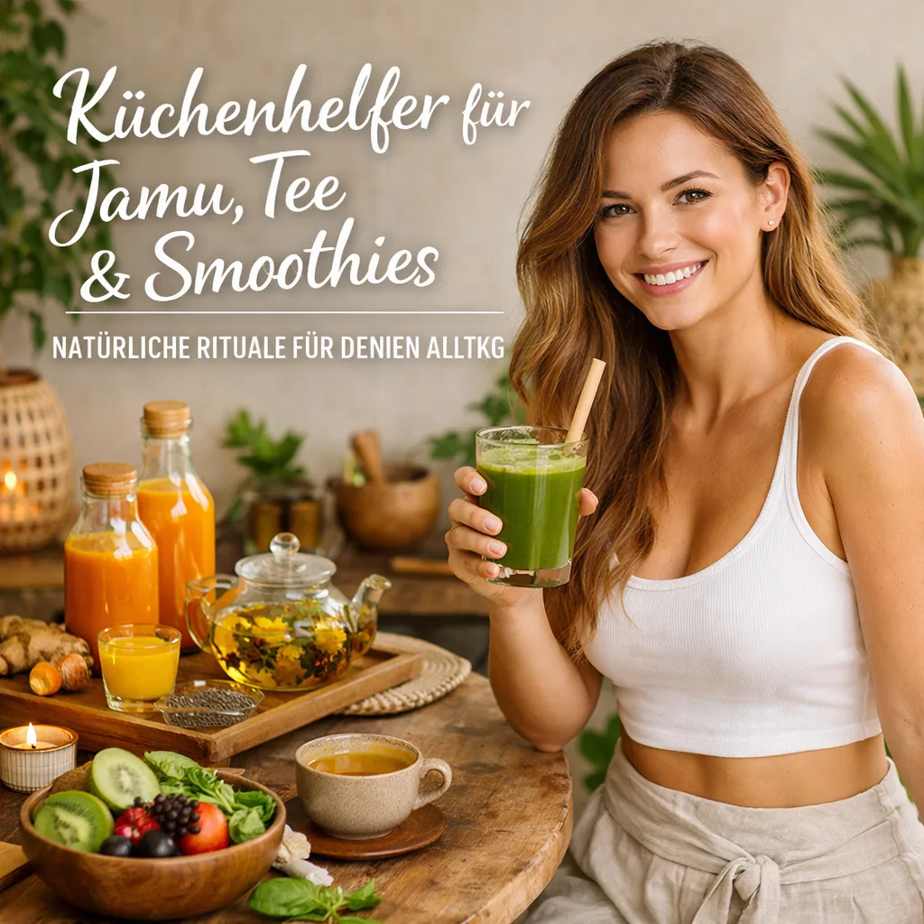 Küchenhelfer für Jamu, Tee & Smoothies – natürliche Rituale für deinen Alltag