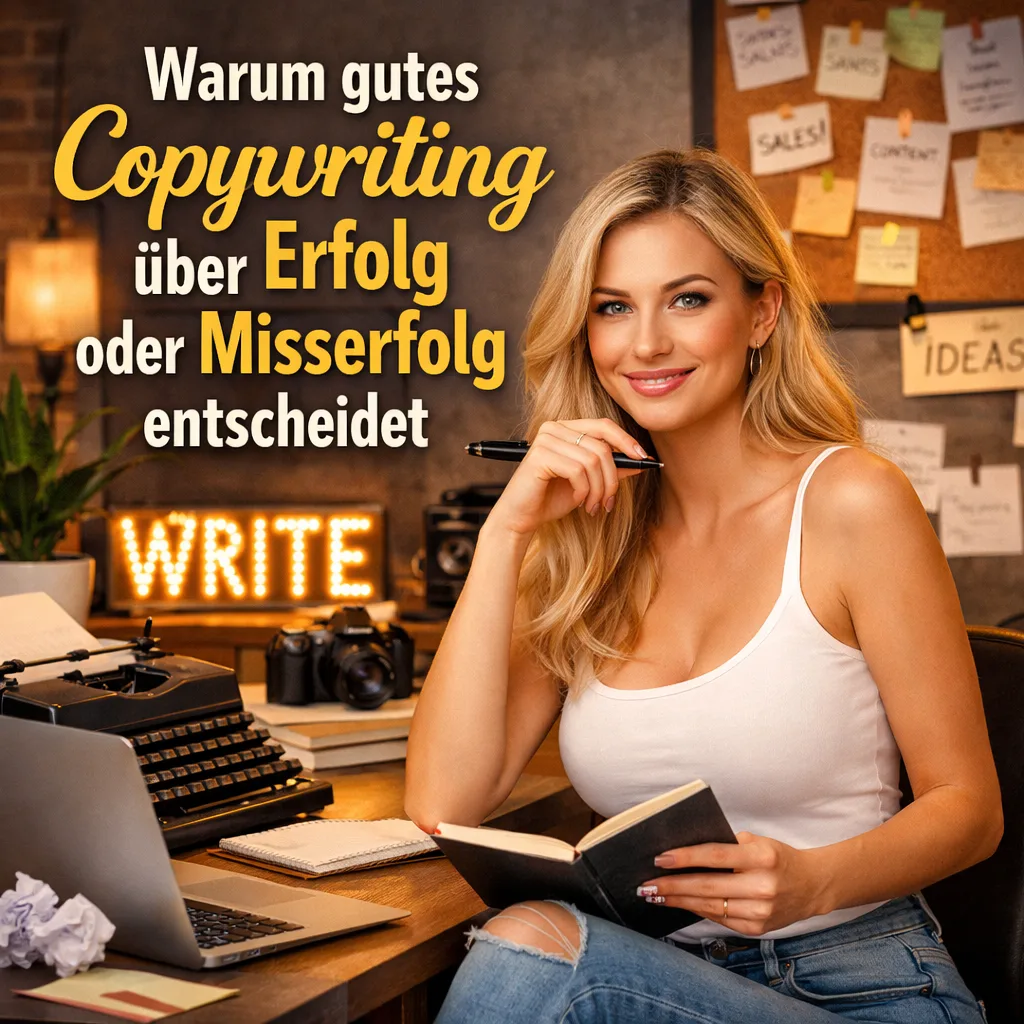 Mehr über den Artikel erfahren Warum gutes Copywriting über Erfolg oder Misserfolg entscheidet