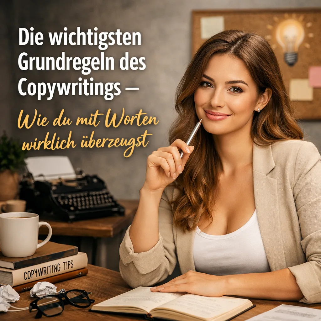 Die wichtigsten Grundregeln des Copywritings – wie du mit Worten wirklich überzeugst