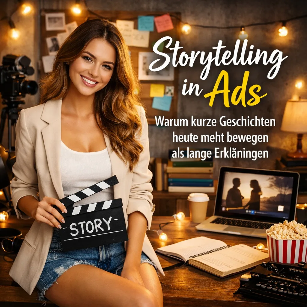 Storytelling in Ads – warum kurze Geschichten heute mehr bewegen als lange Erklärungen