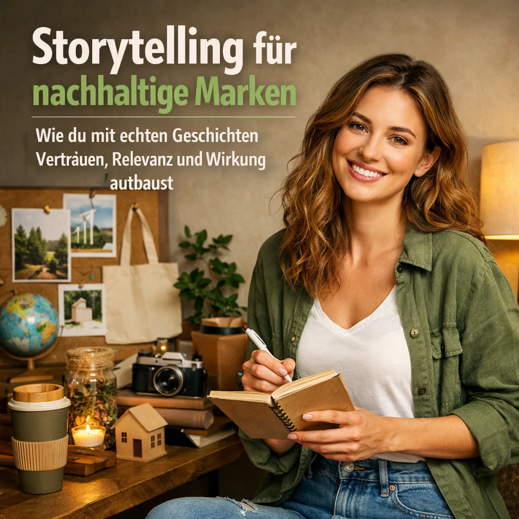 Storytelling für nachhaltige Marken – wie du mit echten Geschichten Vertrauen, Relevanz und Wirkung aufbaust