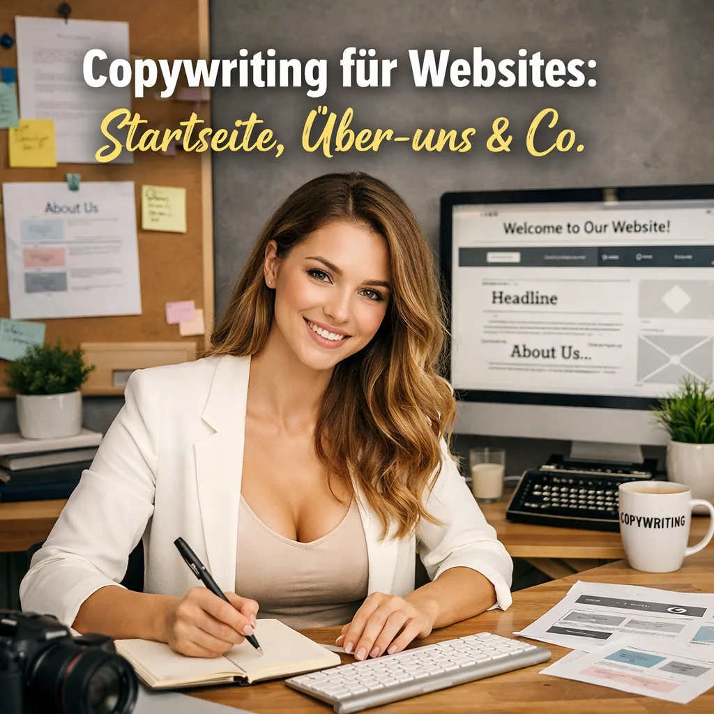 Copywriting für Websites: Startseite, Über-uns & Co.