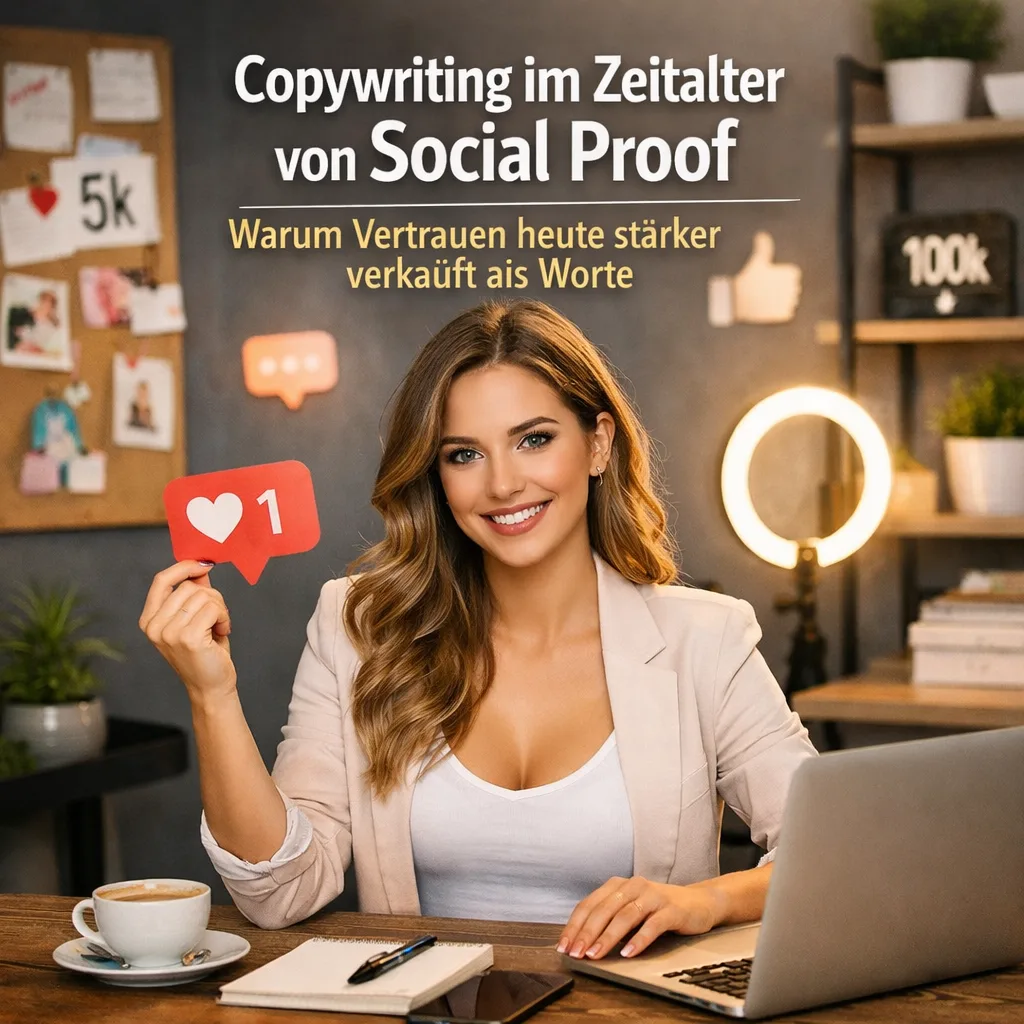Copywriting im Zeitalter von Social Proof – Warum Vertrauen heute stärker verkauft als Worte