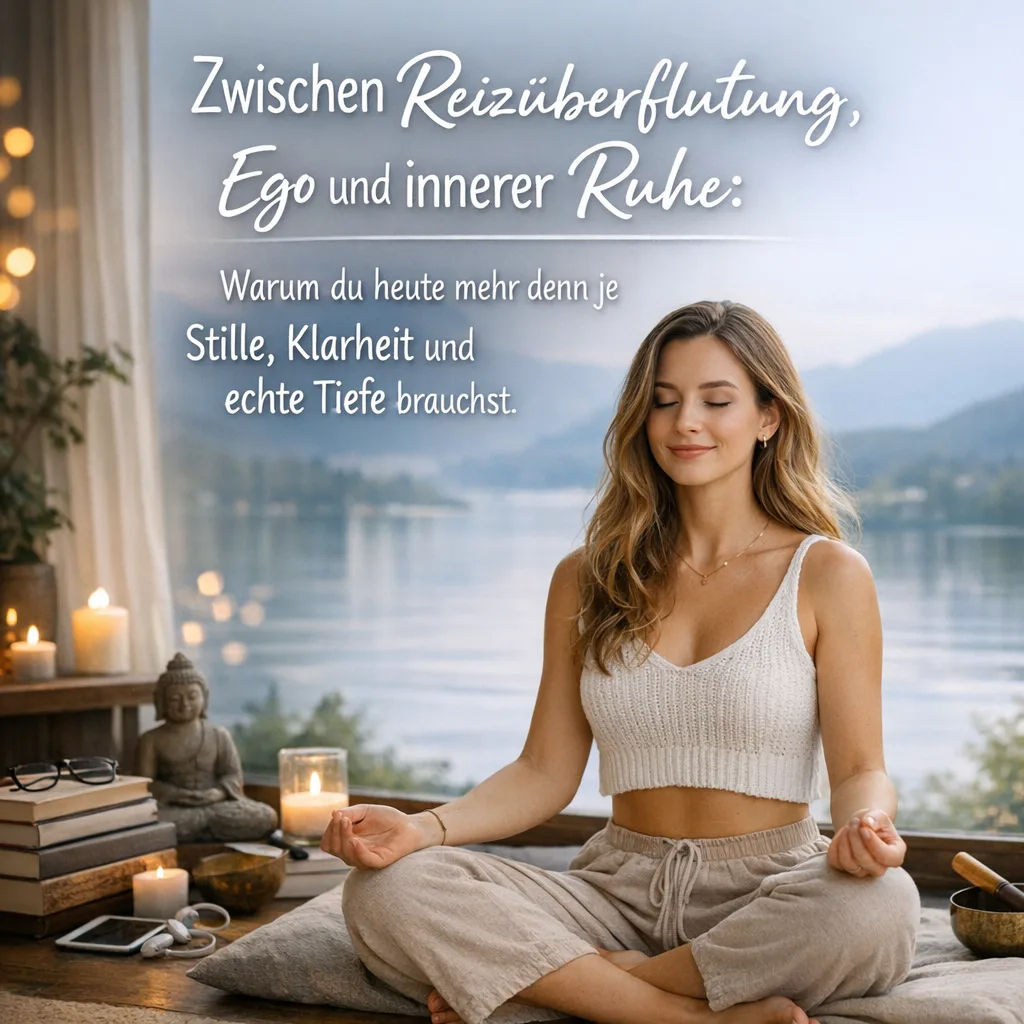 Zwischen Reizüberflutung, Ego und innerer Ruhe: Warum du heute mehr denn je Stille, Klarheit und echte Tiefe brauchst
