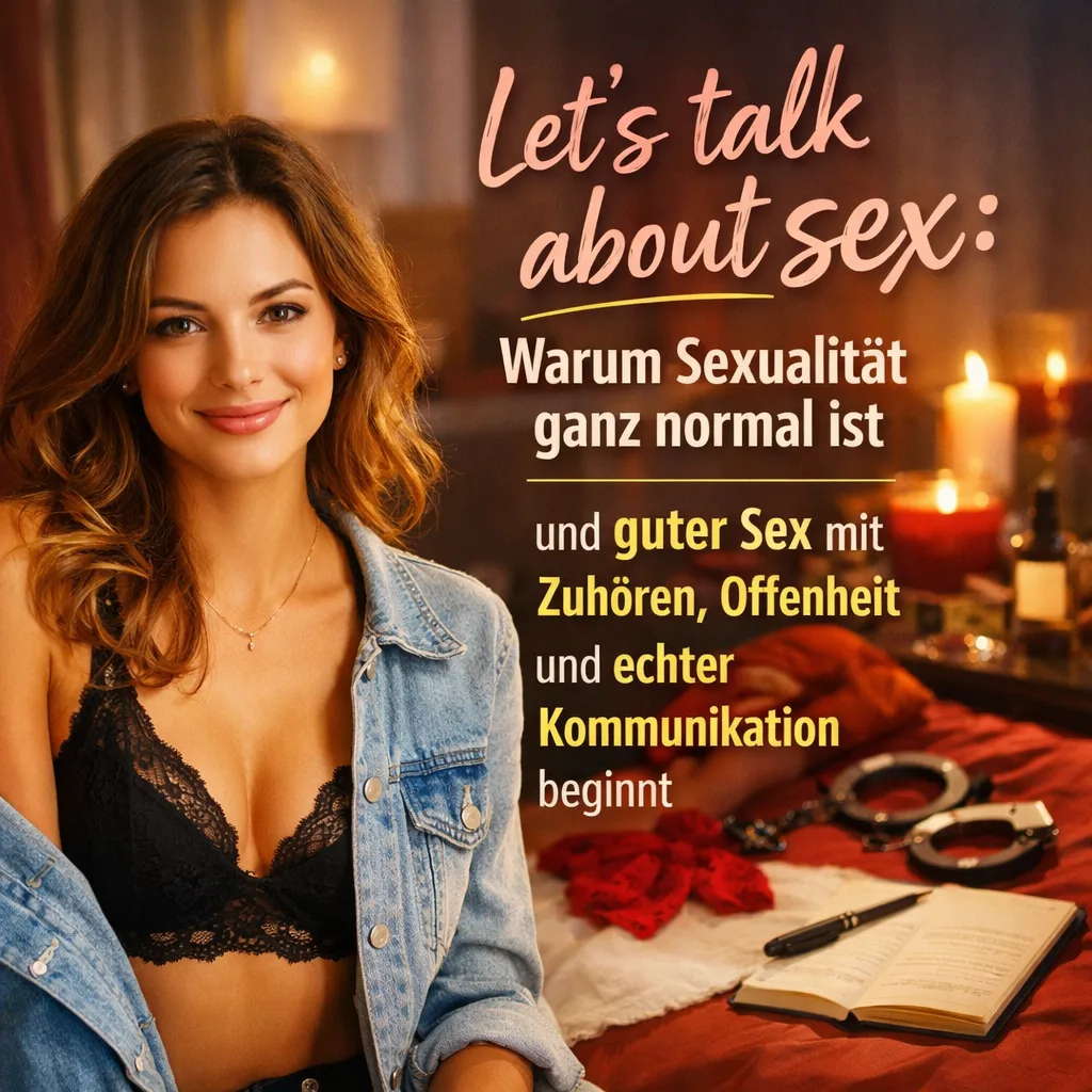 Let’s talk about sex: Warum Sexualität ganz normal ist und guter Sex mit Zuhören, Offenheit und echter Kommunikation beginnt